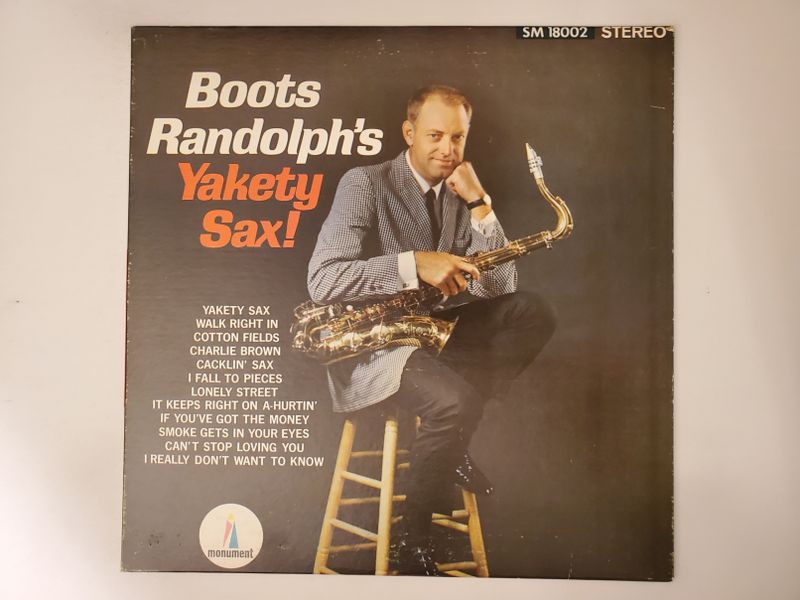 Boots Randolph Yakety Sax! vinyl record